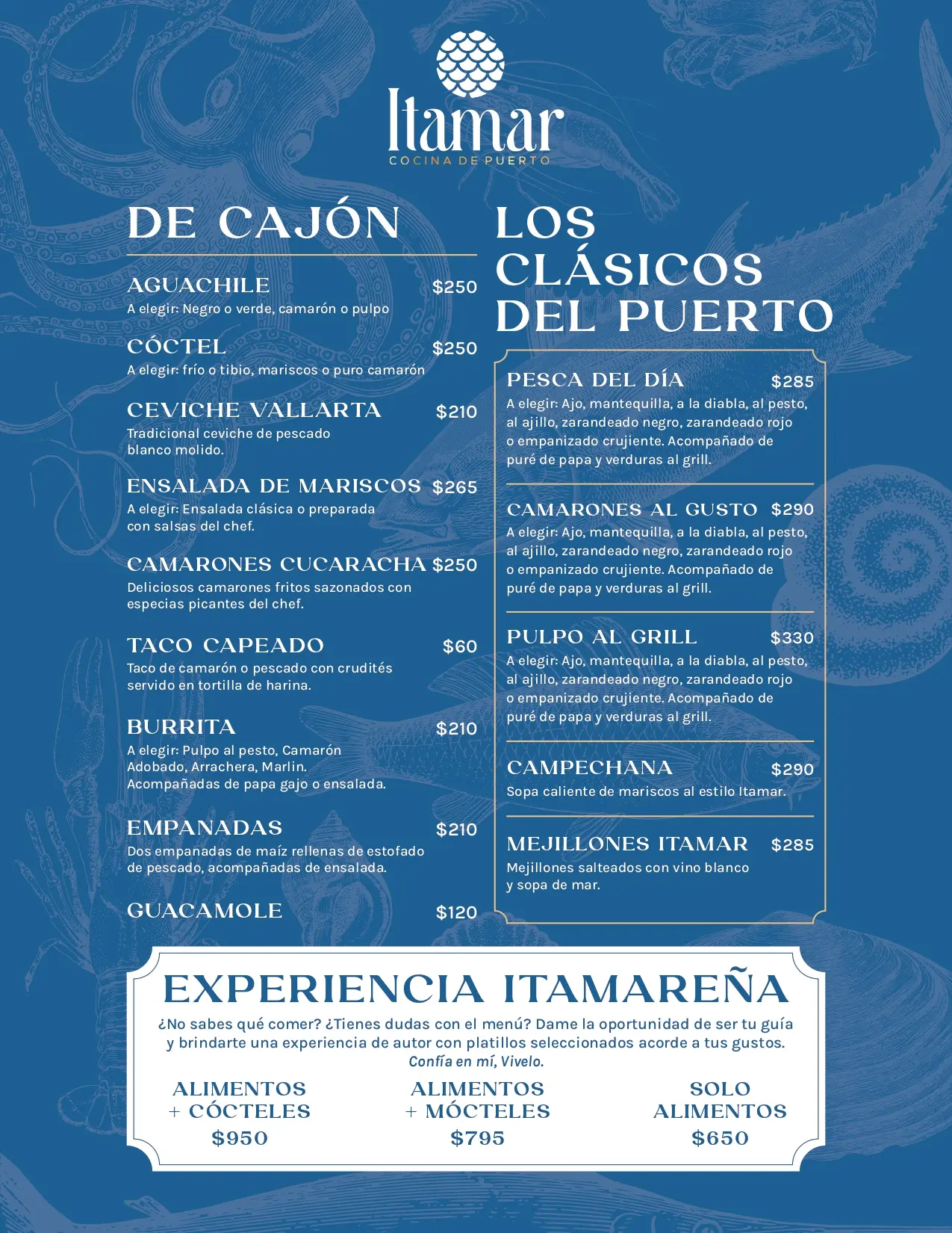 Pagina 2 del menu de platillos